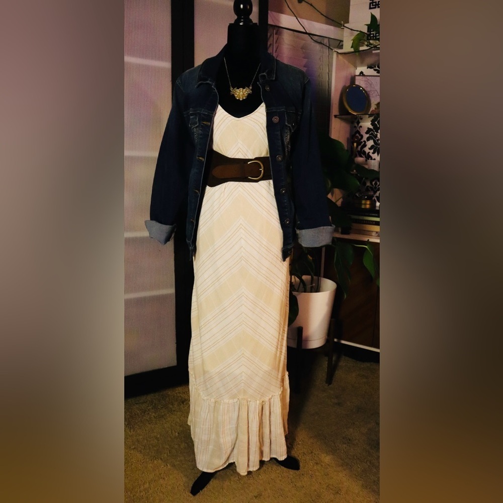 KNOX ROSE BOHEMIAN MAXI DRESS - Picture 3 of 7